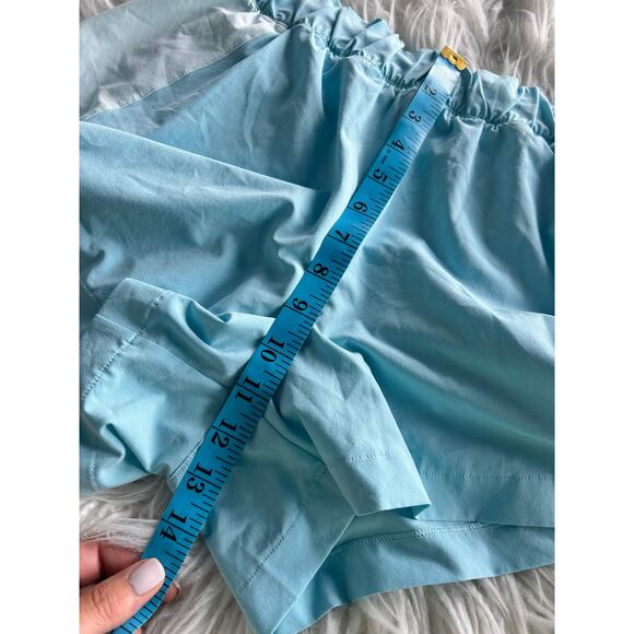 Athleta Girls Pull-On Athletic Shorts Stretch Activewear‎ Running Blue Size XL - Picture 12 of 13